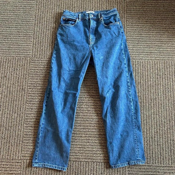 Everlane Way High Jeans Straight Leg - Picture 1 of 5